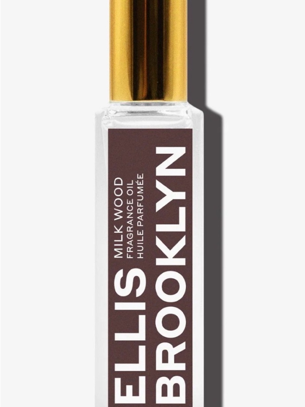 Ellis Brooklyn Milk Wood Fragrance Oil Roller - Brown